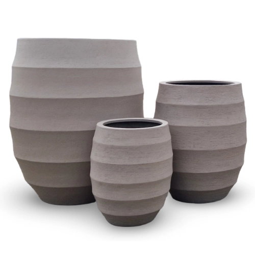 9906 - JUMBO Vase / 3-er Set
