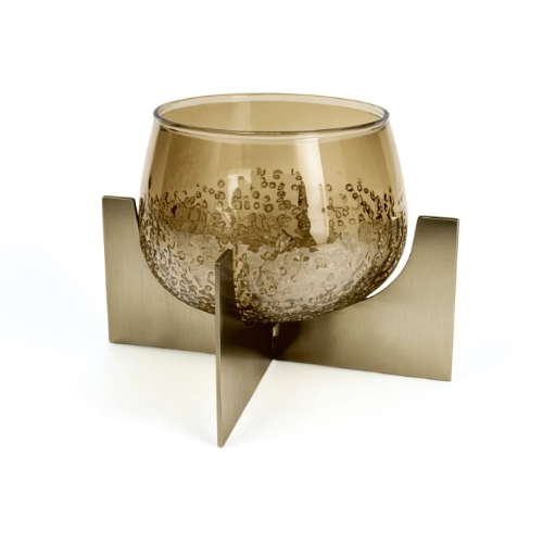 2324 - Kerzenhalter mit Glas