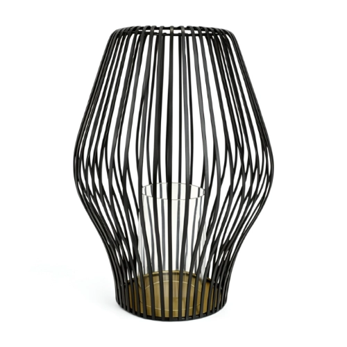 2327 - Windlicht mit Glas
