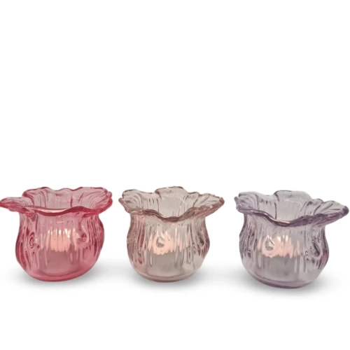 3908 - Teelichthalter / 3-er Set